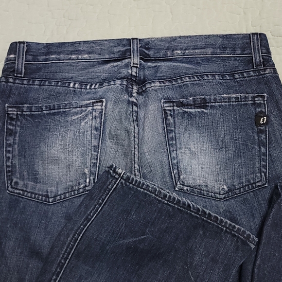 7 For All Mankind Boot Cut Jeans Sz 30x33 - Picture 5 of 13